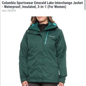 Green Colombia Coat